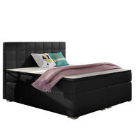BOXBETT Alice Bonellfederkern - Dunkelgrau, Holz/Holzwerkstoff (140/200cm) - Best For Home