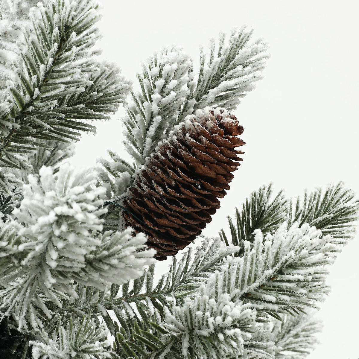 KÜNSTLICHER Weihnachtsbaum, 100 cm Christbaum mit 130 Spitzen, flammenhemmend - Grün, Kunststoff/Metall (100cm) - HOMCOM