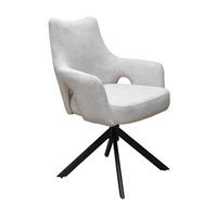 ESSZIMMERSTUHL Merlin, Webstoff, Creme - Creme, Textil (61/87/58cm) - dasmöbelwerk