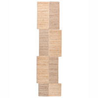 KOBEREC Béžový 80/300 cm Juta Sangli - béžová, textil (80/300cm) - Beliani