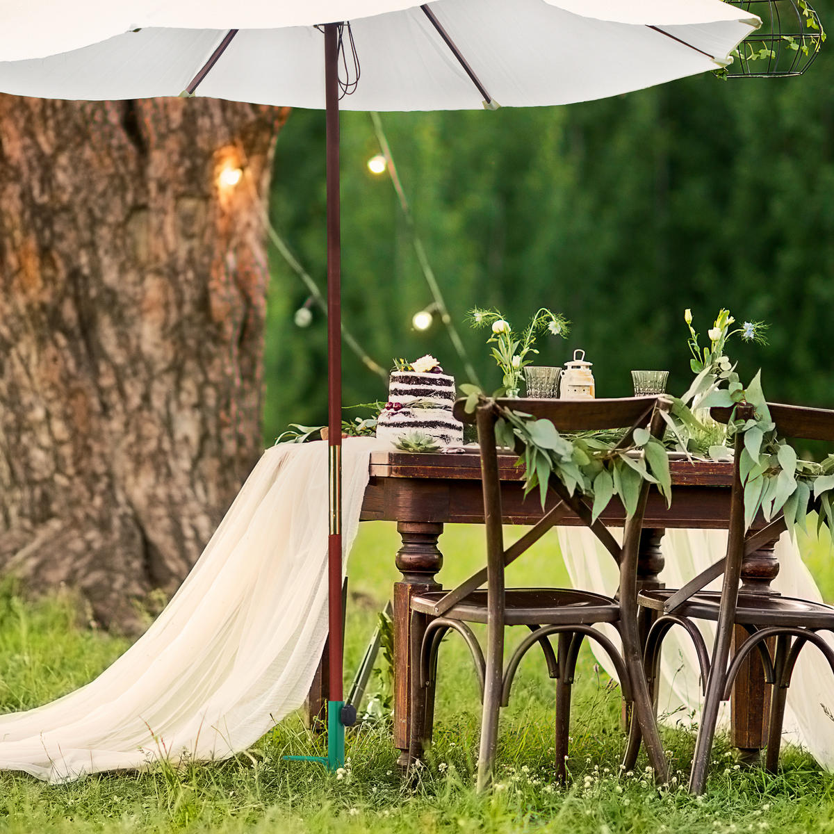 RASENDORN - Grün, Kunststoff/Metall (13/3cm) - Relaxdays