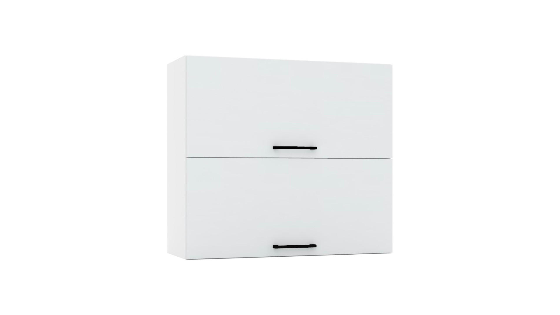 HÄNGESCHRANK W80GRF/2 - Dnoria - Funktionales Design Konzept - Hellgrau, Holz/Metall (80/72/30cm) - ROYAL24_MARKT