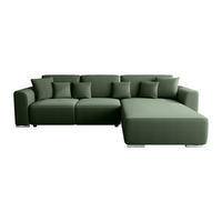SCHLAFSOFA - 5 Personen - stoff - tannengrün Meltana - Waldgrün, Textil (293/84/195cm) - Vente-Unique