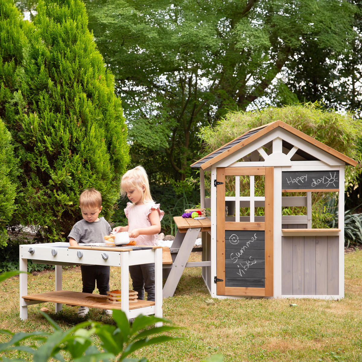 SPIELHAUS - Multicolor, Holz (111/133.5/105.5cm) - Roba