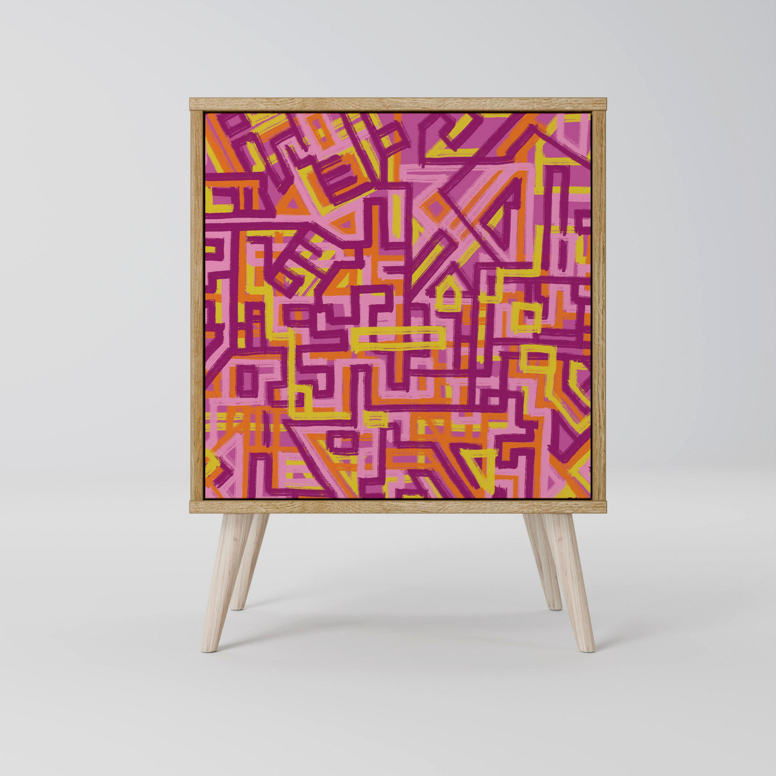 SpaceRebels Sideboard Eiche 57.5x77.5x42 cm