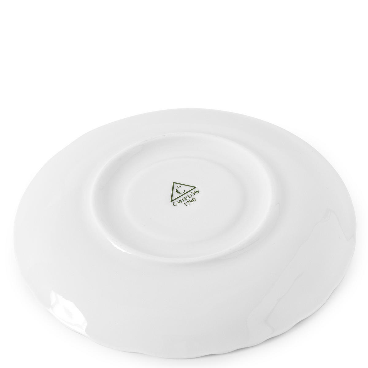KAFFEETASSEN-SET Cmielow Rococo 6-tlg - Weiß, Keramik (6.5/5/6.5cm) - KONSIMO®