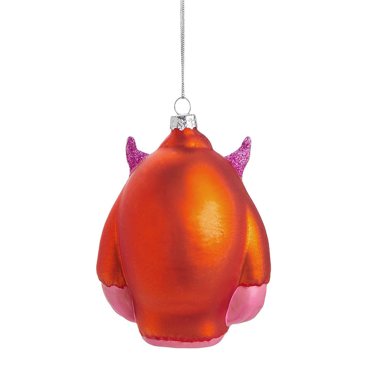 BAUMANHÄNGER Hang On Monster - Dunkelorange, Glas (3/7/7cm) - Butlers