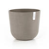 BLUMENTOPF Oslo 35/30,5 cm Taupe - Taupe, Kunststoff (35/30.5cm) - Ecopots