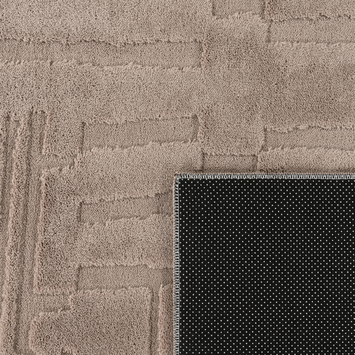 HOCHFLORTEPPICH 200/280 cm Tokio 476 - Taupe, Textil (200/280cm) - Paco Home