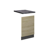 FRONTBLENDE Fame-Line Eiche Paneel 45 cm , AP Anthrazit - Eichefarben/Anthrazit, Holzwerkstoff (45/67.4/1.6cm) - Vicco