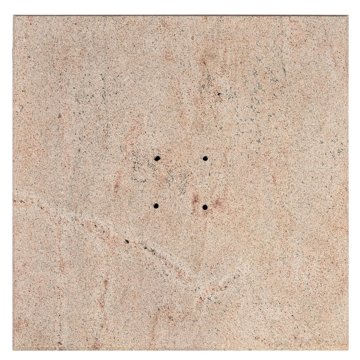 SCHIRMSTÄNDER Venezia Beige Granit für Ampelschirme 90 kg - Beige, Metall (76/76cm) - Platinum