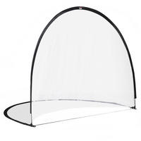 FUSSBALLTOR DE-18593 Pop-Up mit Tragetasche & Heringen Schwarz/Weiß - Schwarz, Kunststoff (203/247cm) - ComfortXL
