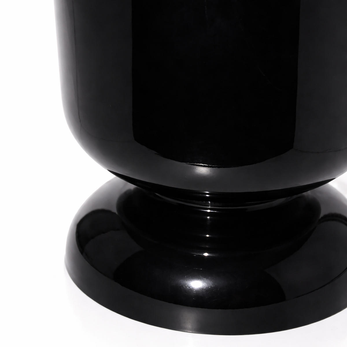 STRANSKA miza - črna, kovina (36/36/46cm) - Relaxdays