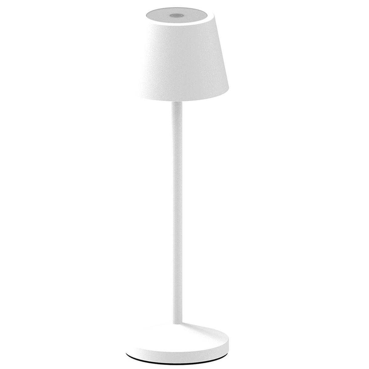 TISCHLAMPE EMILY weiß - Weiß, Metall (7.5/7.5/20cm) - Lumisky