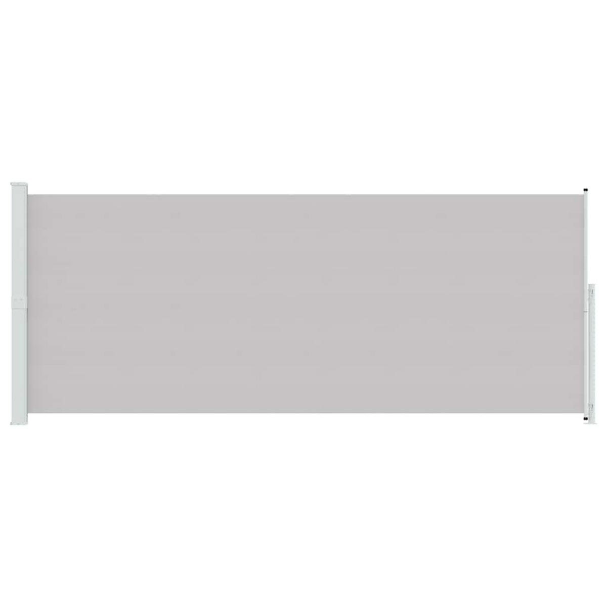 SEITENMARKISE Ausziehbar 200x500 cm Grau - Grau, Textil (200/5/200cm) - furnicato