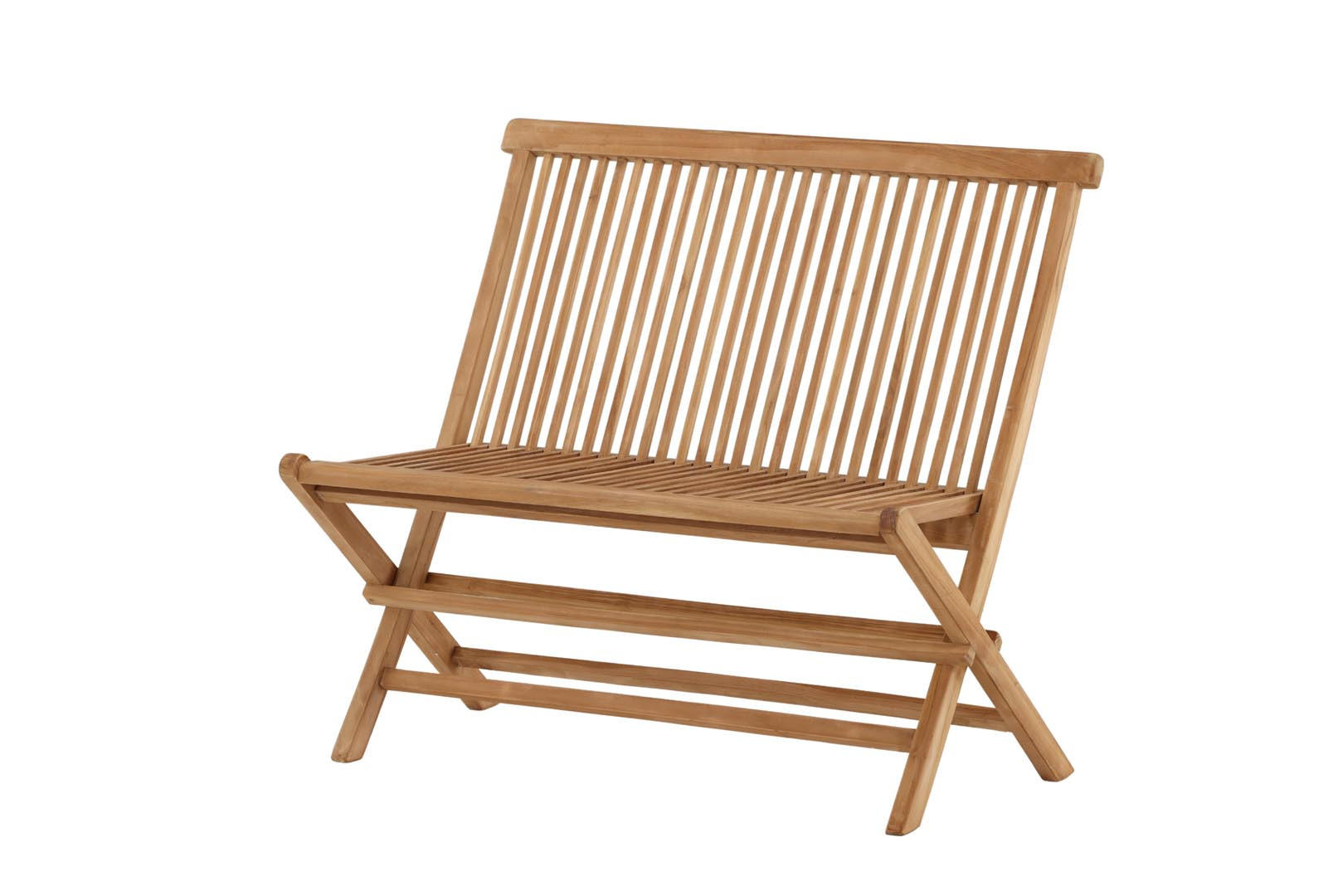 GARTENBANK Teak Dekor - Teakfarben, Holzwerkstoff (100/89/100cm) - ebuy24