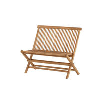 GARTENBANK Teak Dekor - Teakfarben, Holzwerkstoff (100/89/100cm) - ebuy24