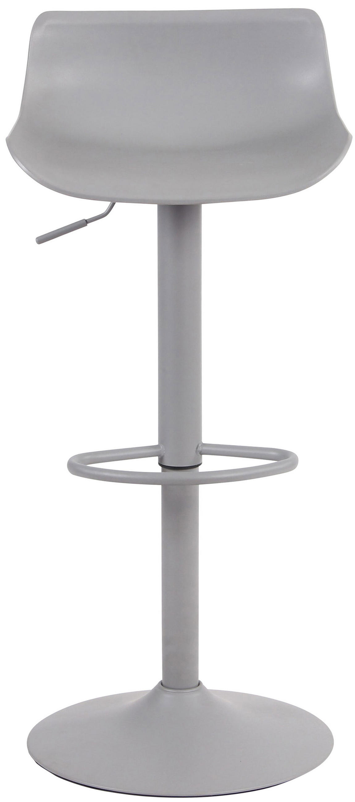 BARHOCKER Averna, Gestell Metall, Kunststoff Grau - Grau, Kunststoff/Textil (43/96/44cm) - TPFLiving