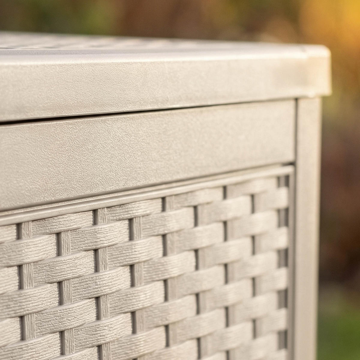 GARTENBOX 340L Grau - Grau, Kunststoff (119/58.8/51.7cm) - Akord