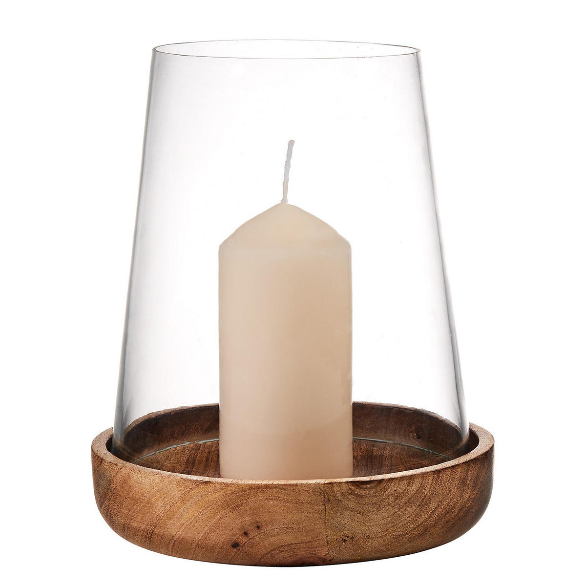 WINDLICHT Forest - Braun, Glas (17/21/17cm) - Butlers