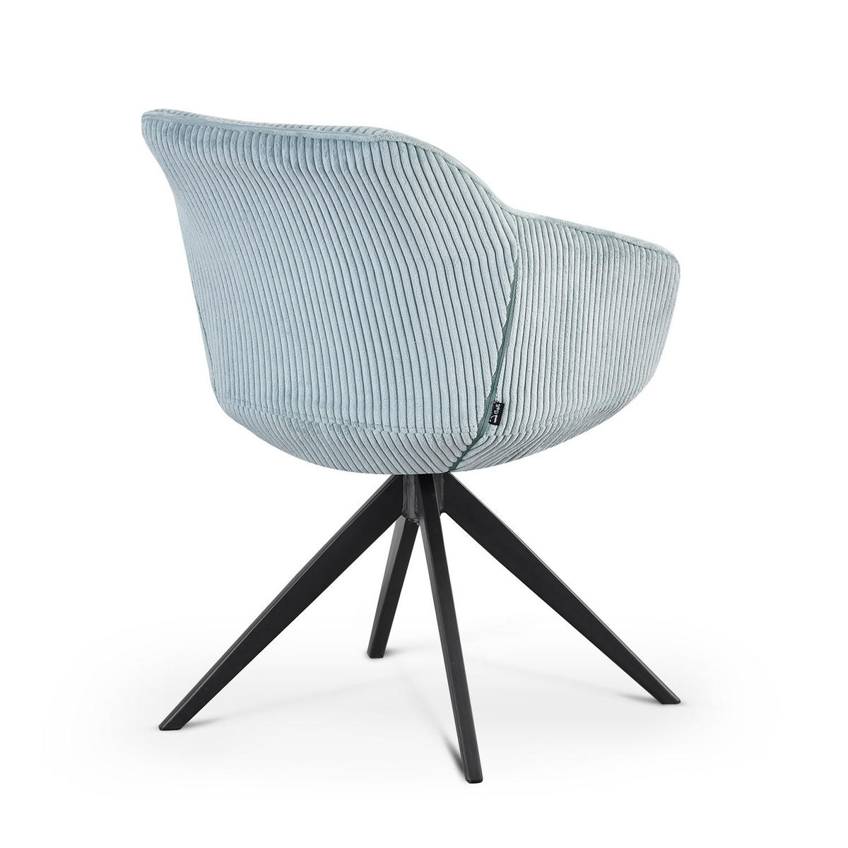 ARMLEHNSTUHL ARVIT Hellblau - Hellblau, Metall (58/81/61cm) - B&D Home