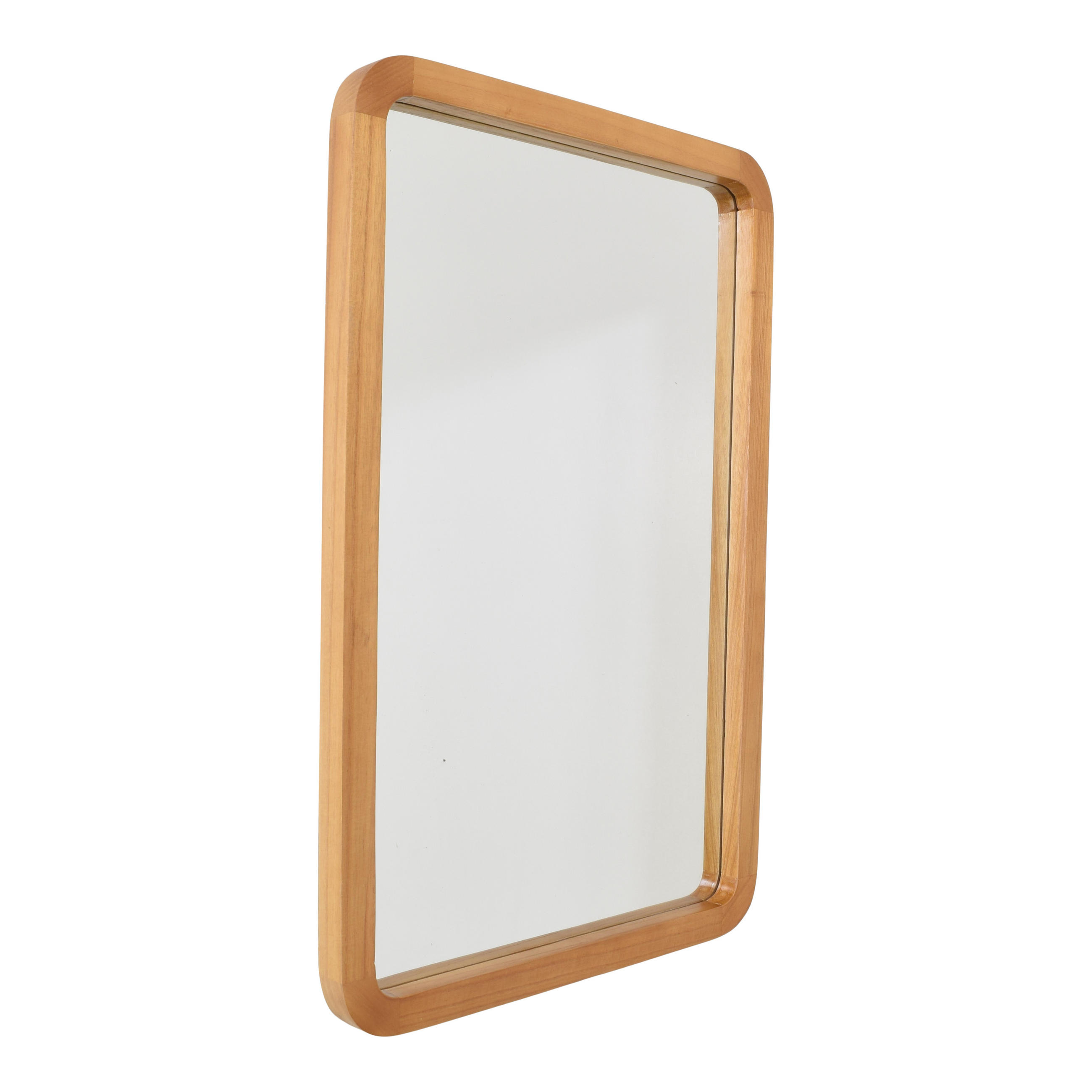 WANDSPIEGEL Britt - Eiche Bianco, Metall (45/70/3cm)