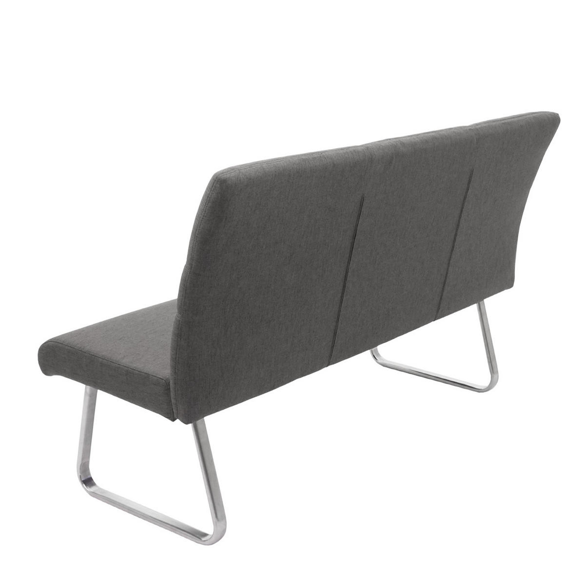 ESSZIMMER-SET Grau 4er-Set - Grau, Textil (180/99/68cm) - Jamb