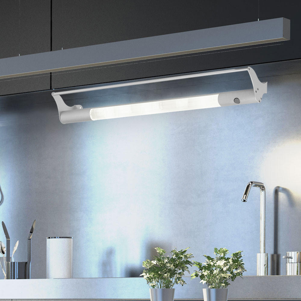 LED UNTERBAULEUCHTE Aluminium Grau - Grau, Metall (59/7.5/10.3cm)