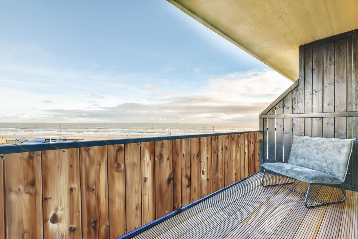 BALKON-SICHTSCHUTZ Holz - Regale - Braun - Buchefarben, Kunststoff (500/85cm) - MuchoWow