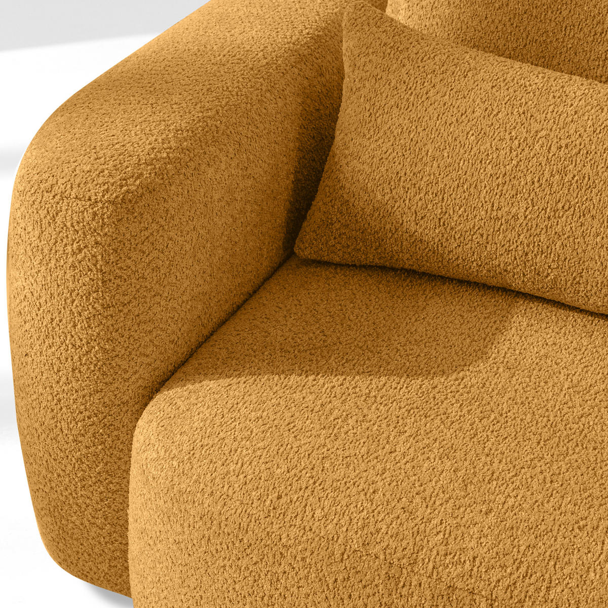 SESSEL ELOSA - Honig, Holz/Textil (145/85/115cm) - KONSIMO®