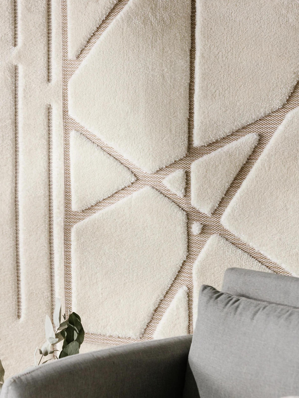 TEPPICH Elvy Cream/Beige 200x300 cm - Creme, Kunststoff (200/300cm) - benuta