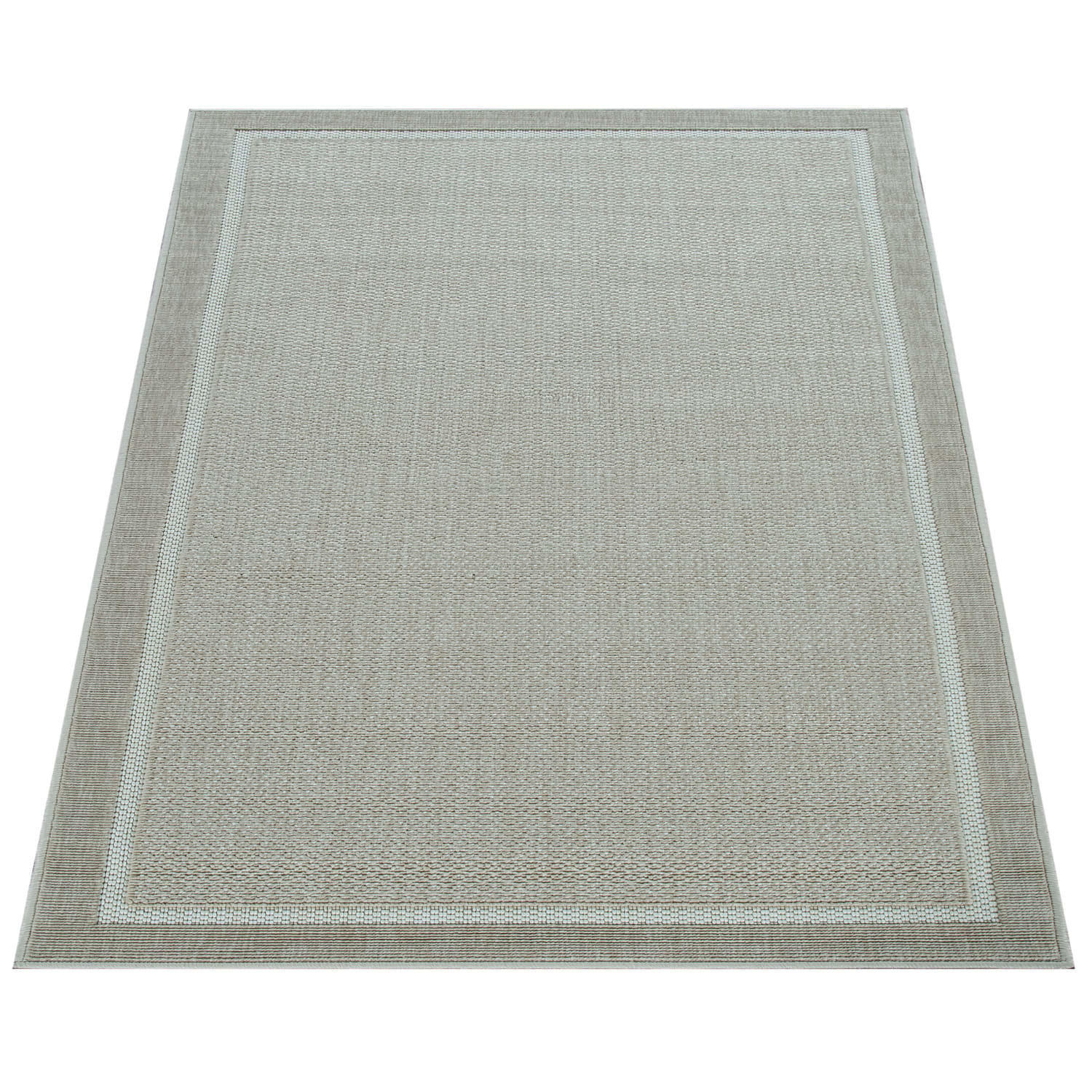 OUTDOOR-TEPPICH BRUGGE 225 BEIGE 80X150 - Beige, Kunststoff (80/150cm) - Paco Home