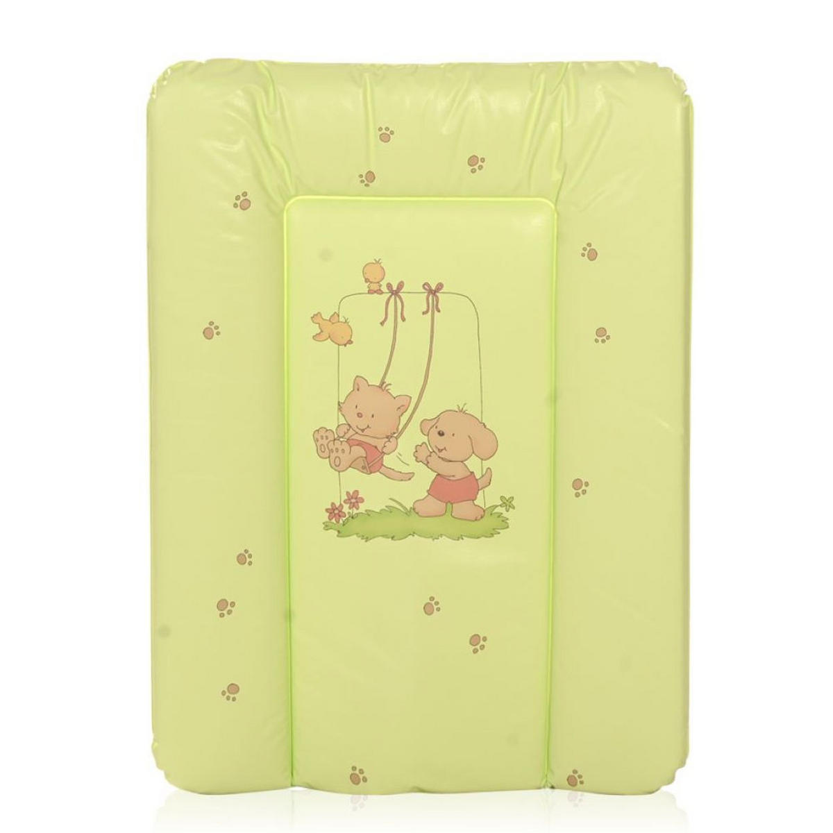 WICKELAUFLAGE Softy 50 x 70 cm grün PVC, waschbar, 50 x 70 cm, für unterwegs, leicht zu reinigen - Grün, Kunststoff (50/70cm) - Lorelli