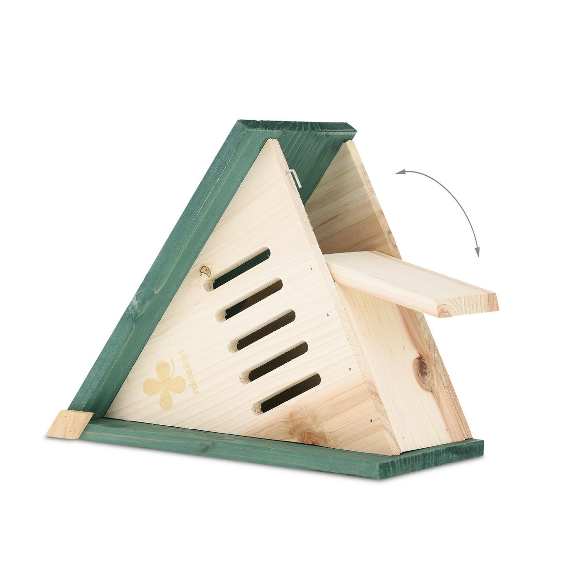 SCHMETTERLINGSHAUS - Multicolor, Holz (27.5/26/16cm) - Relaxdays