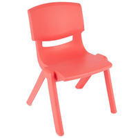 KINDERSTUHL bis 80 kg belastbar - Rot, Kunststoff (34/51.5/36cm) - Bieco Spielwaren