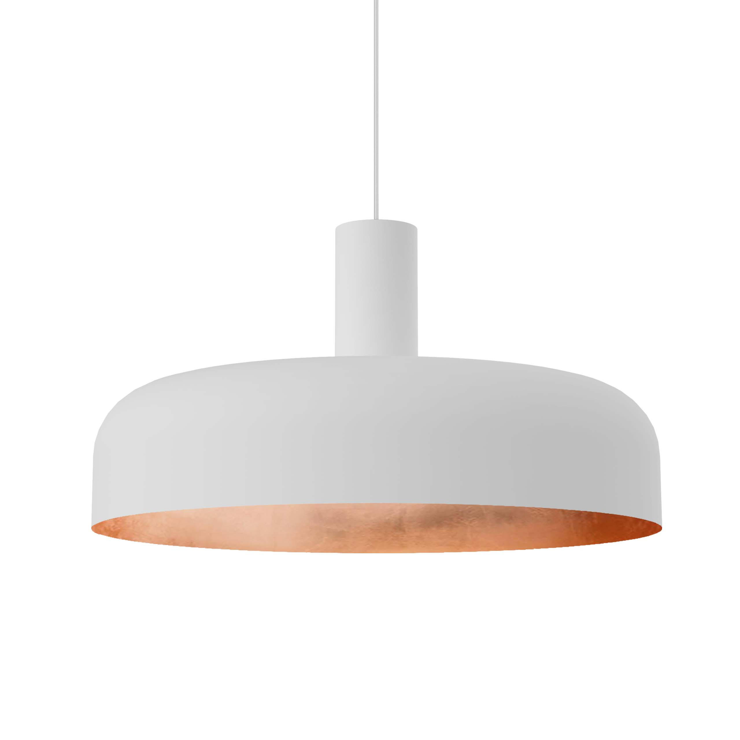 HÄNGELEUCHTE Nadir - Kupferfarben, Metall (40/40/10cm) - Lumicom