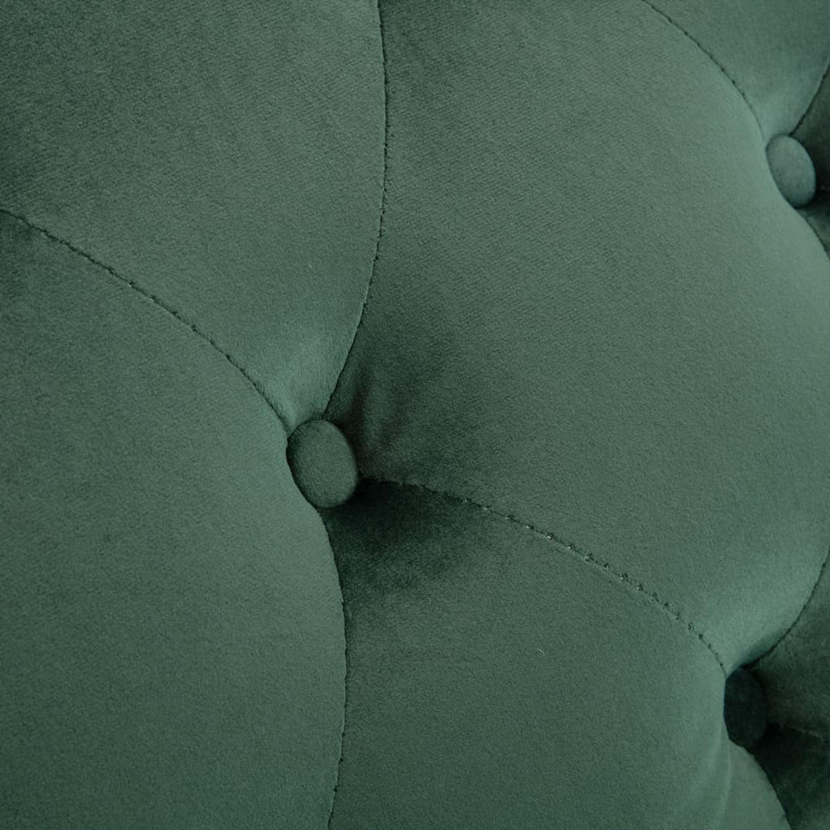 CHAISELONGUE Grün Samt - Grün, Textil (145/77/52cm) - vidaXL