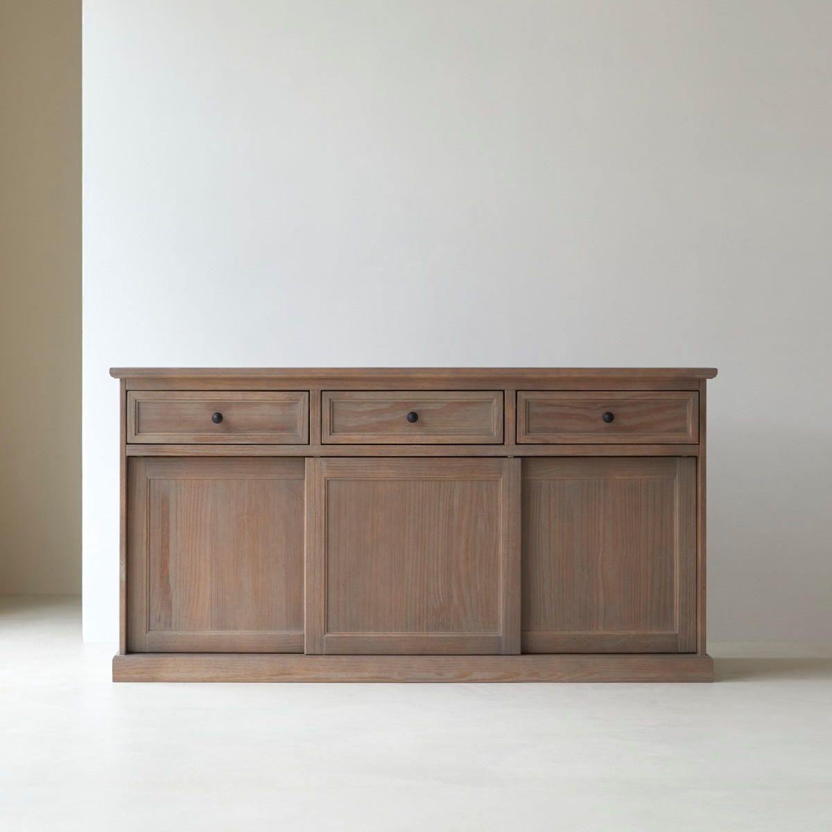 SIDEBOARD Roma Natur aus Pinie - Naturfarben, Holz (166/86/48cm) - Tikamoon