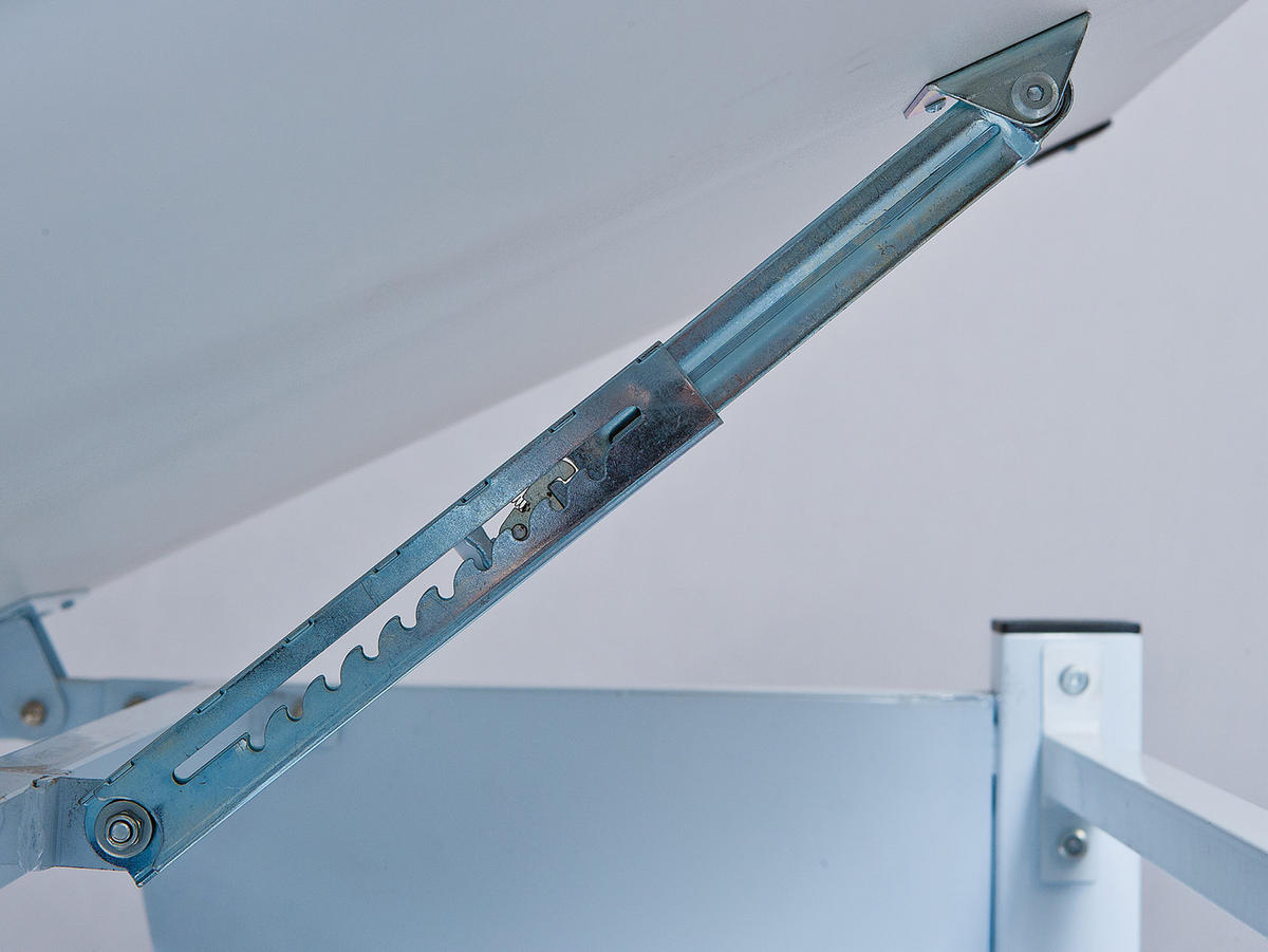 SCHREIBTISCH Weiß - Weiß, Holzwerkstoff (60/110/63cm) - ebuy24