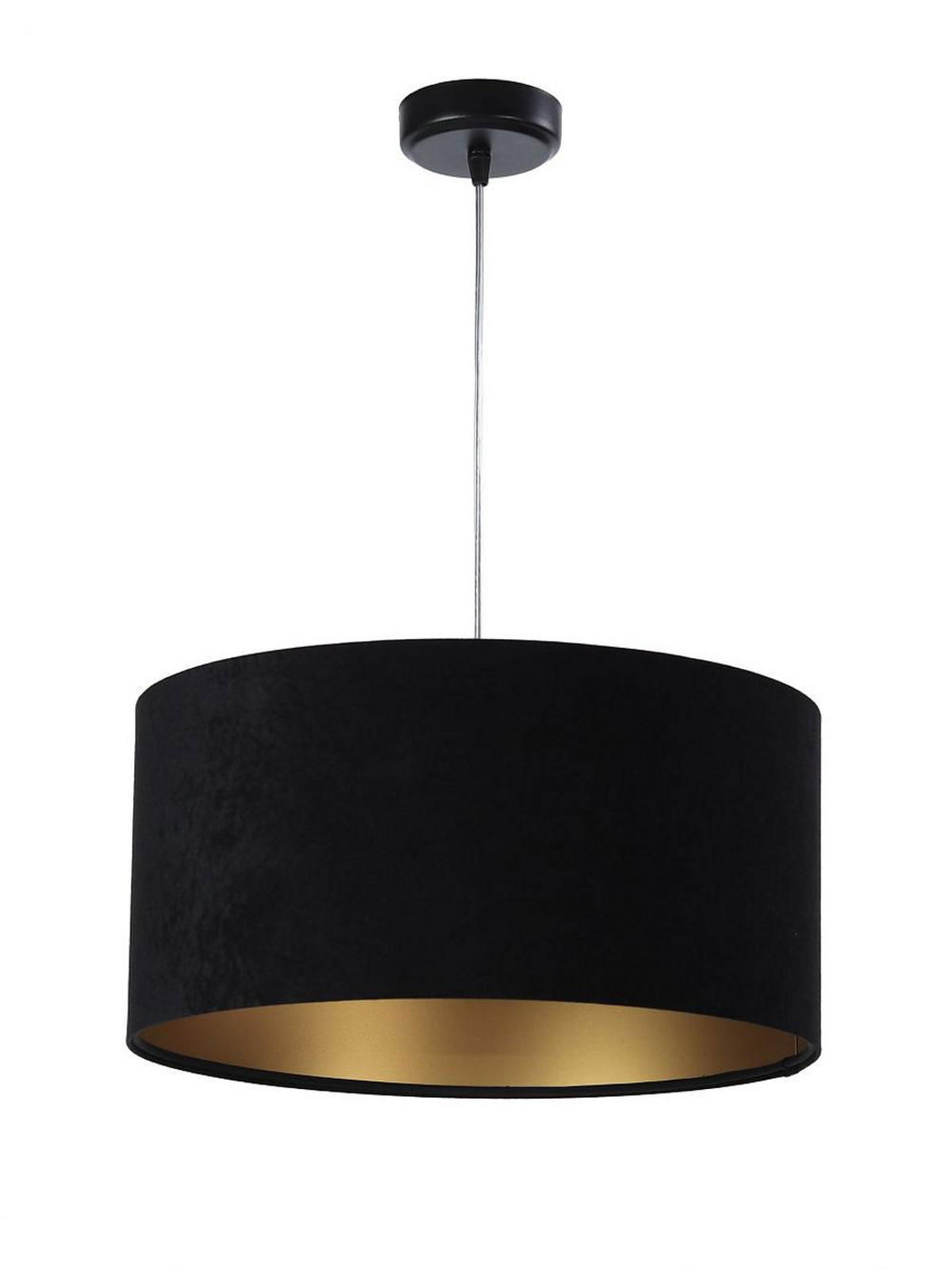 HÄNGELEUCHTE Gold 40/20 cm - Goldfarben/Schwarz, Kunststoff (40/0.6/20cm) - ONZENO
