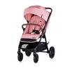 KINDERWAGEN Ultera rosa klappbar Korb Federung Hinterradbremse Gurt - Rosa, Metall (75/56/102cm) - Chipolino
