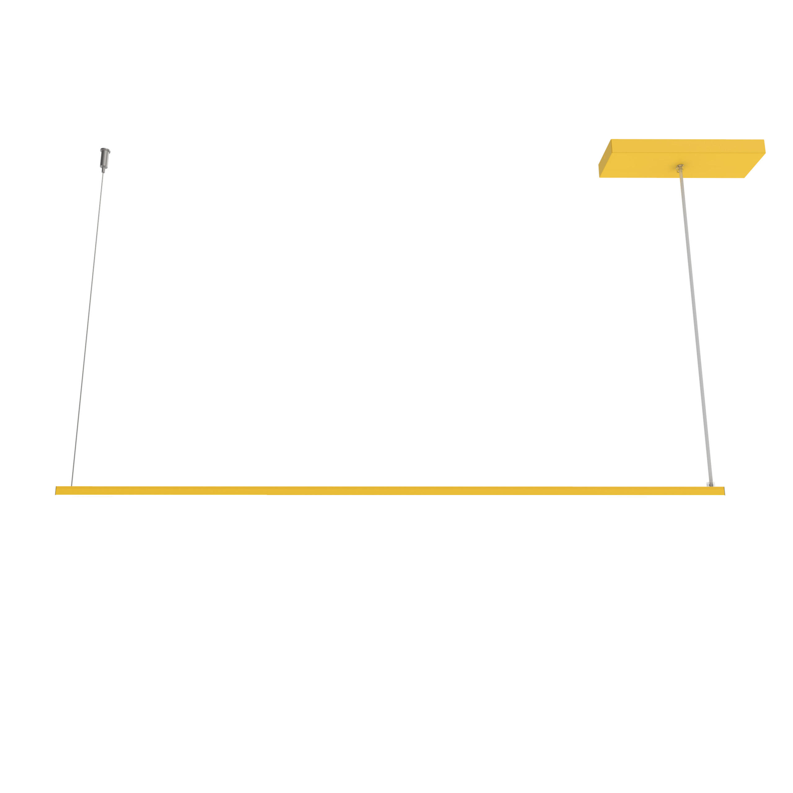 LED-HÄNGELEUCHTE - Gelb, Metall (2/100/2cm) - Lumicom