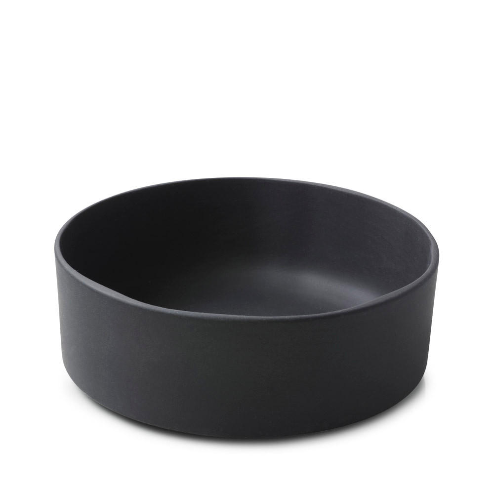 SCHALE / TELLER CARACTERE 14 cm Matt schiefer styl - Schieferfarben, Keramik (14cm) - Revol Porcelaine France