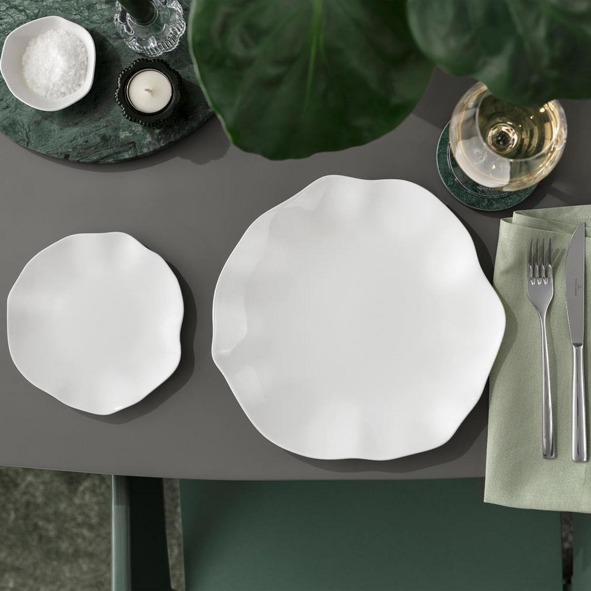 BROTTELLER Pura weiß ø 17,1 cm 6er Set - Weiß, Keramik (17.1cm) - Villeroy & Boch