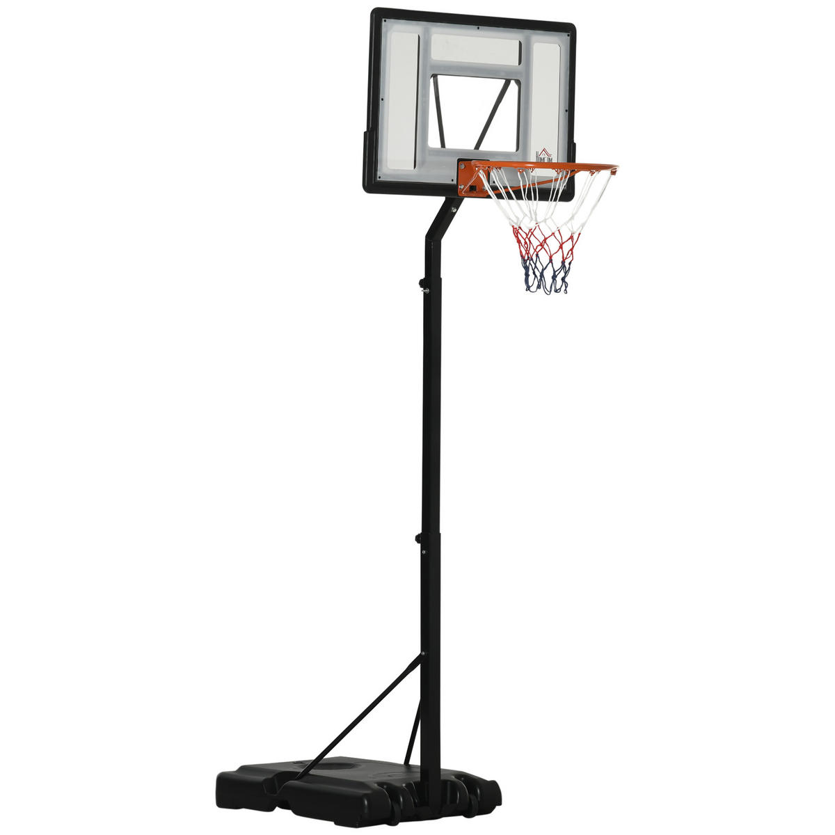 BASKETBALLSTÄNDER DE-10416 Schwarz - Schwarz, Metall (60/90cm) - ComfortXL