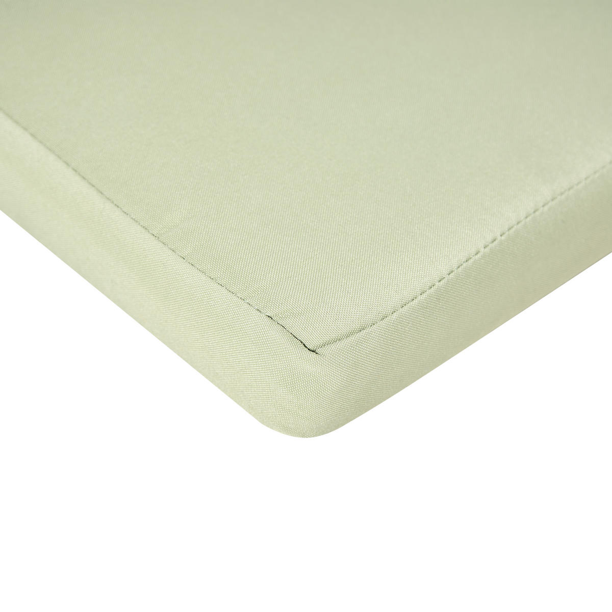 Sitzauflagen 2er-Set Grün 50/45 cm Java/Amantea Premium - Grün, Textil (71/71/50cm) - Beliani