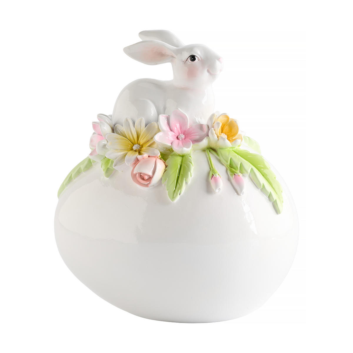 DEKOFIGUR Eglina - Weiß, Kunststoff (15/23/19cm) - home&you