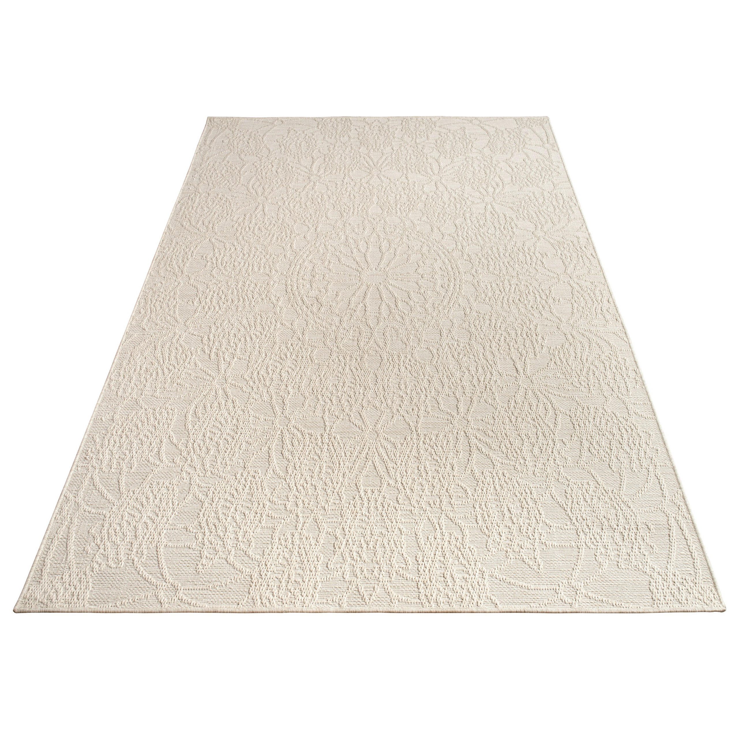 OUTDOORTEPPICH 120/160 cm Rimini 411 - Creme, Textil (120/160cm) - Paco Home
