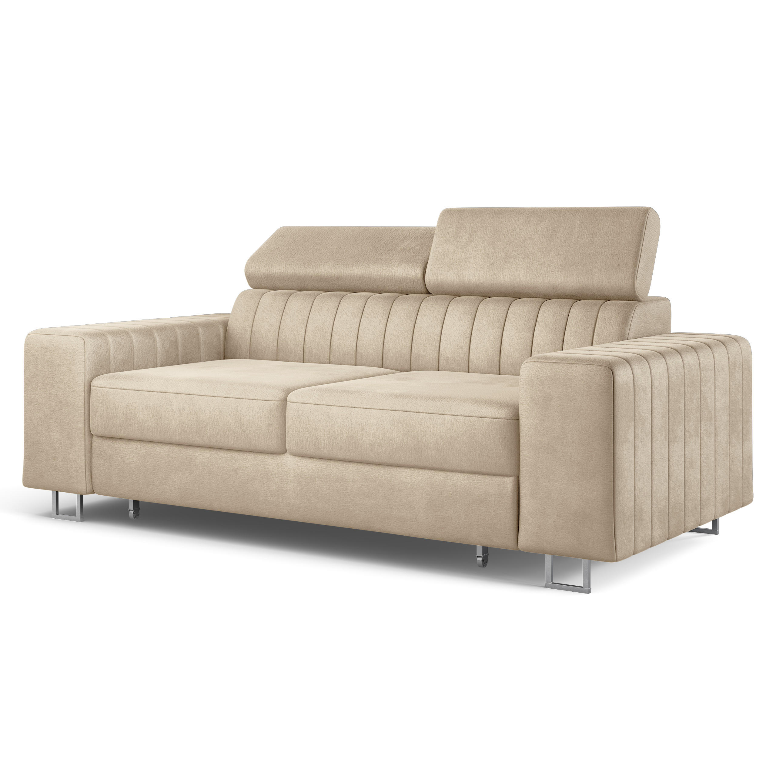 Masseno Bettsofa Creme 194x88x90 cm