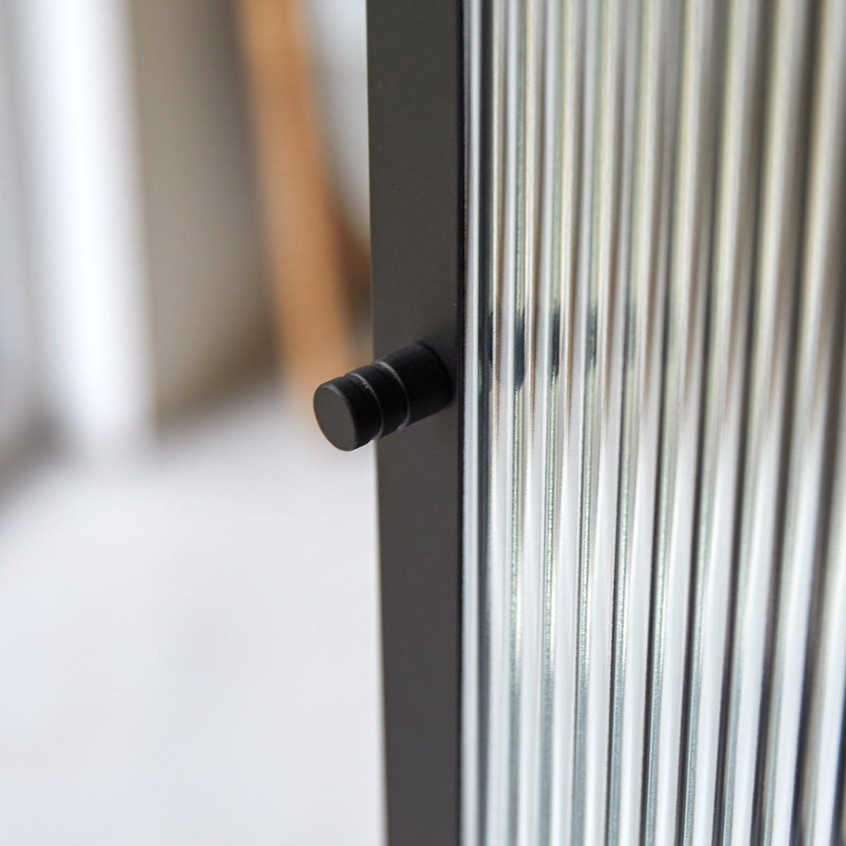 HOCHSCHRANK Antonin Schwarz aus Metall - Schwarz, Metall (41/170/37cm) - Tikamoon